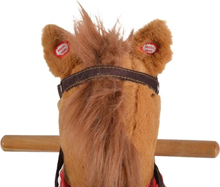 Produktbild Moni Schaukelpferd Plüsch Thunder Rollen