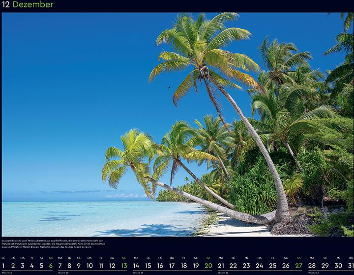 Productafbeelding Trauminseln - Wandkalender 2026 (60 x 45 cm)