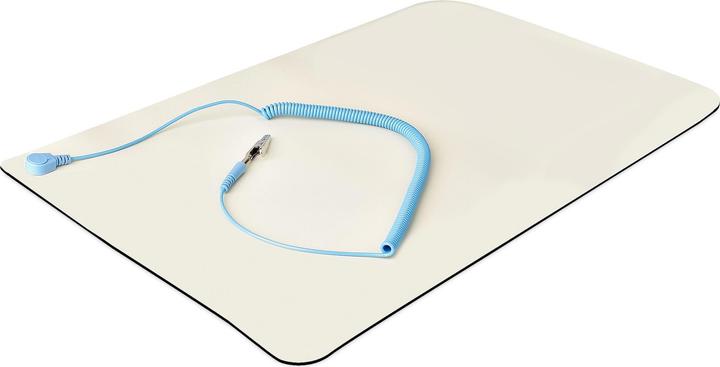 Produktbild StarTech com SM-ANTI-STATIC-MAT, Beige, Noir, Polyvinyl chloride (PVC), Polyvinyl chloride (PVC), Ta