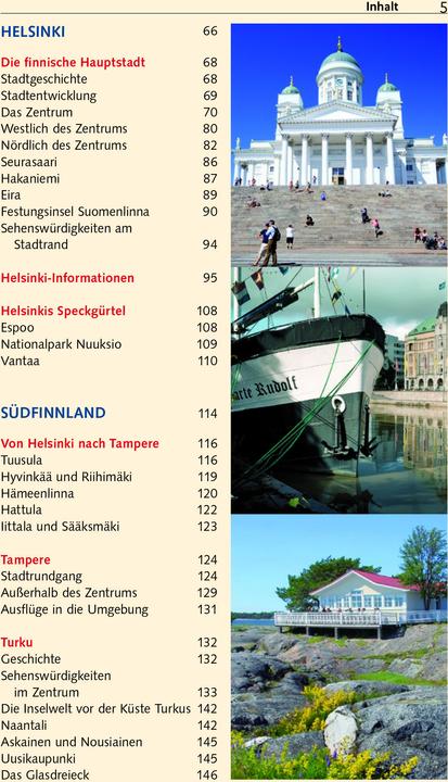 Actual product image Travel Guide Finland (German, Rasso tuber, 2024)