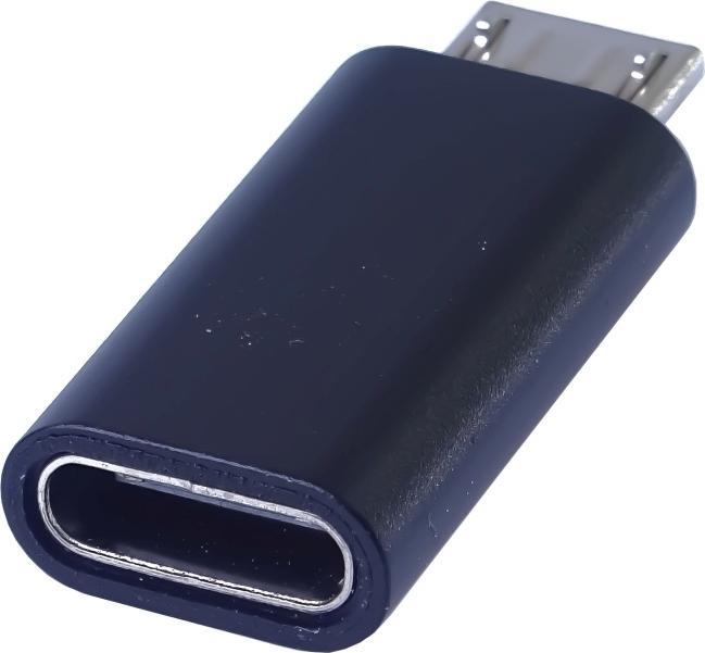 Image du produit PremiumCord Adaptateur USB-C femelle - USB 2.0 Micro-B/mâle (USB 2.0, 2.50 W)