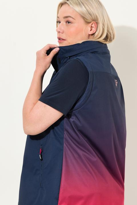 Produktbild Ulla Popken 2-in-1-Funktionsjacke, wasserabweisend, Ärmel anbnehmbar (56)
