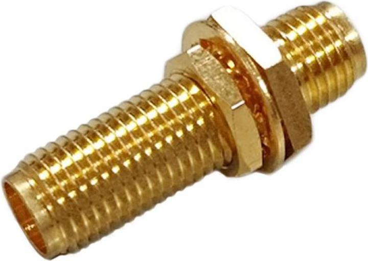 Image du produit RS PRO RF coax adapter SMA bulkhead jack - jack