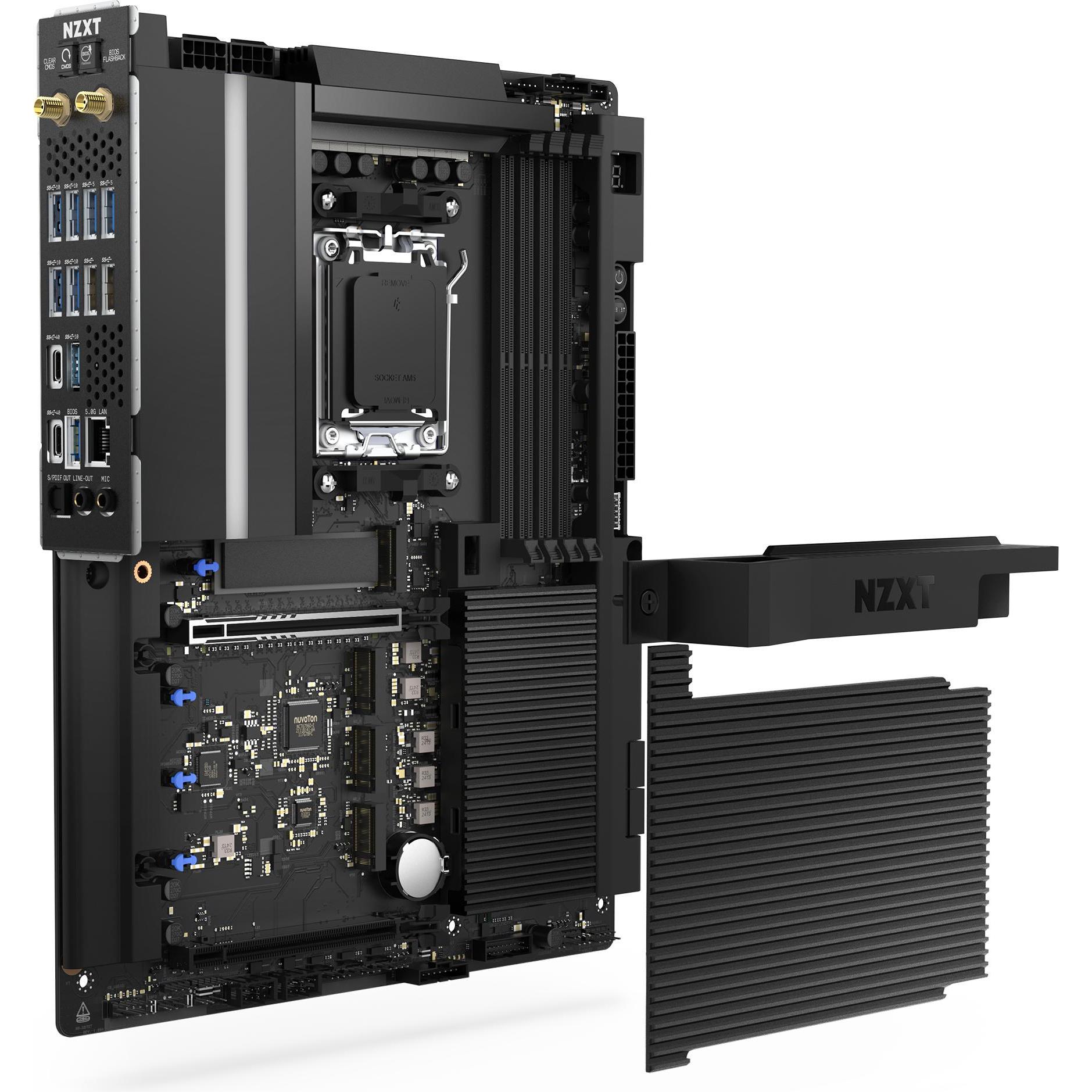 NZXT N9 X870E (AM5, AMD X870E, ATX), Mainboard