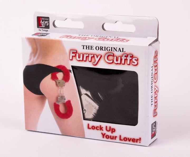 Produktbild Dream Toys Metal Handcuff With Plush Black