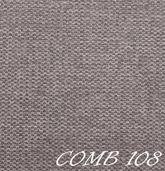 Produktbild Home123 Sofa SAŠA Comb 108 hellgrau (3-Sitzer)