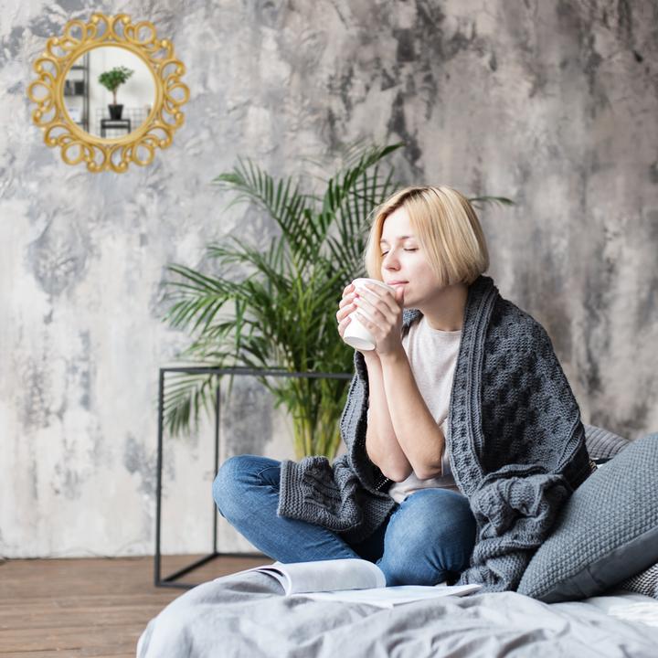 Immagine prodotto Relaxdays Specchio decorativo rotondo (50 x 3 x 50 cm)