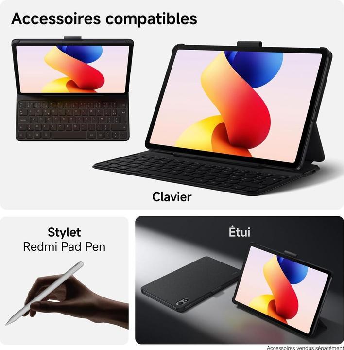 Produktbild Xiaomi Redmi Pad 2 Pro (nur WLAN, 12.10", 128 GB, Silber)