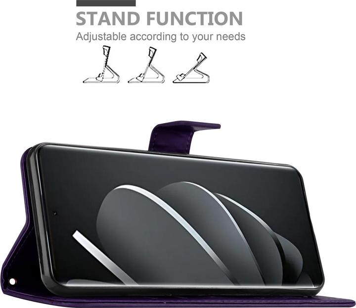 Produktbild Cadorabo Hülle für Xiaomi RedMi Note 14 Pro 5G mit Blumen Muster (Xiaomi Redmi Note 14 Pro 5G)