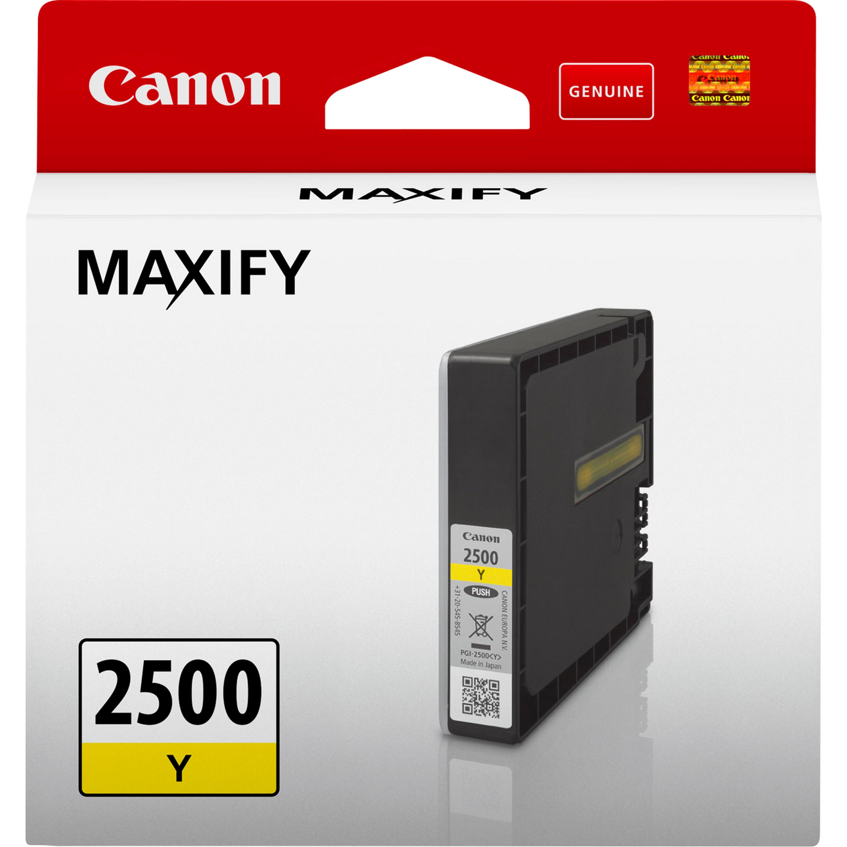 Canon, Druckerpatrone, Pgi-2500y (Y)