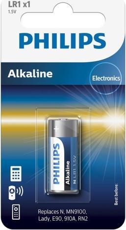 Produktbild Philips Avent Philips Alkaline 1.5V 1-blister (N) (1 Stk., N, 940 mAh)