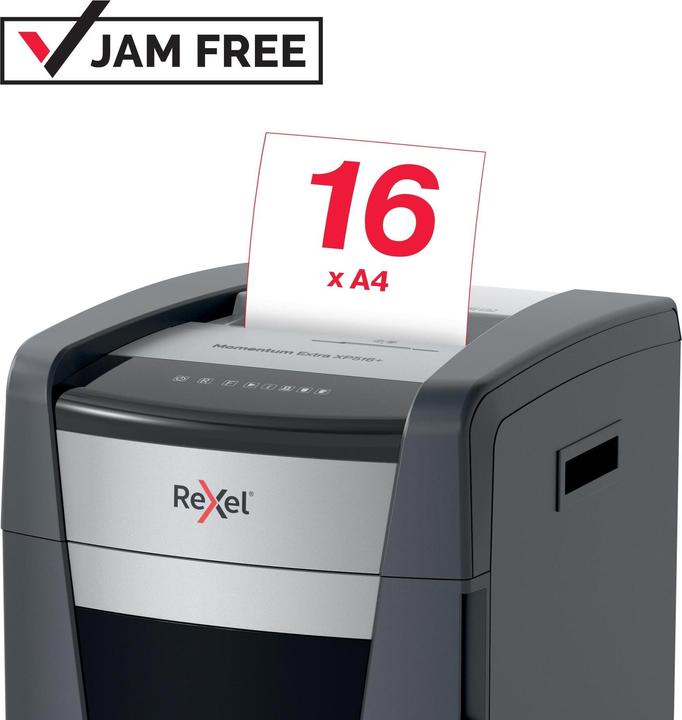 Immagine prodotto Rexel Distruggidocumenti Momentum Extra XP516+ P-5, 16 pagine (Microtaglio)