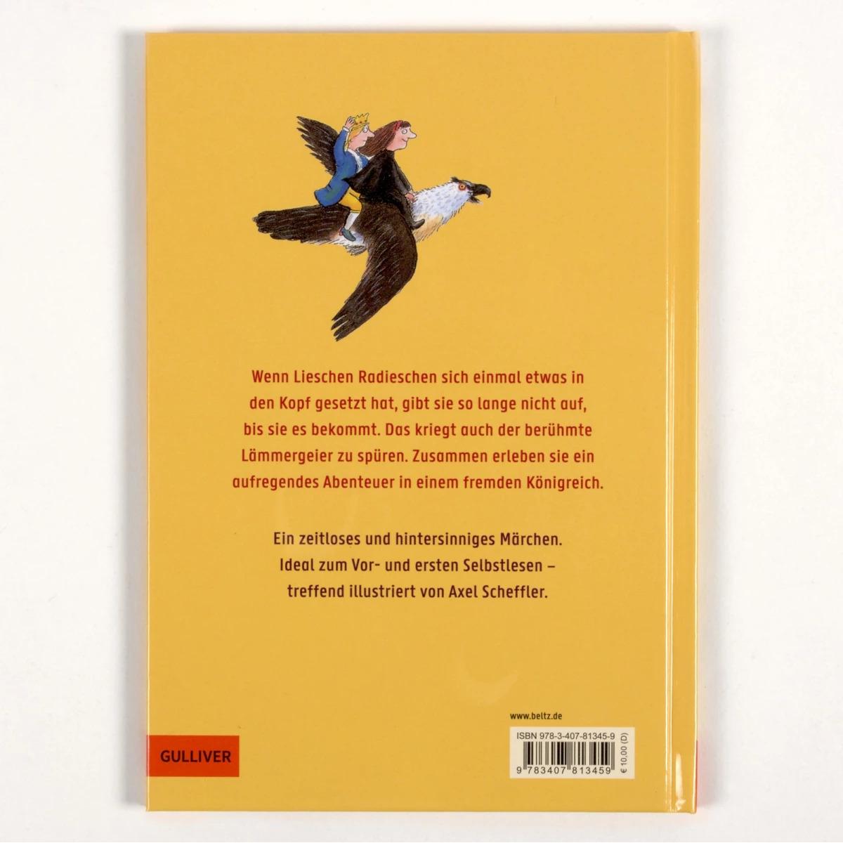 Thumbnail - Lieschen Radieschen, die rebellische Prinzessin, Kinderbücher von Axel Scheffler, Martin Auer