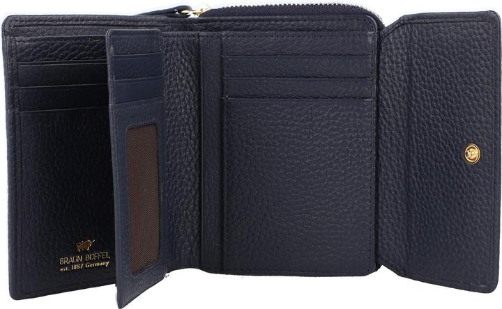 Actual product image Braun Büffel Asti" Navy Wallet