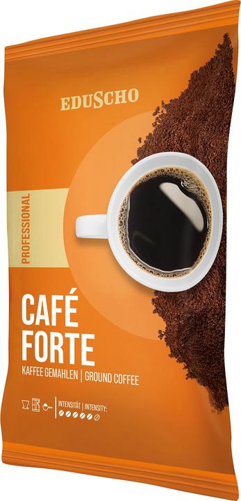 Immagine prodotto Eduscho Caffè PROFESSIONAL forte, chicchi macinati di Arabica e Robusta, forte 500,0 g (500 g, Arrosto scuro)
