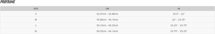 Actual product image Fox Helmet 23 Proframe Graphic 2, Ce Blk (58 cm)
