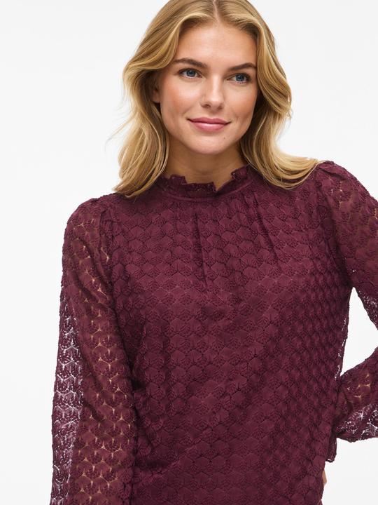 Produktbild Vila VIMOKA Stehkragen Oberteil mit langen Ärmeln (XL)