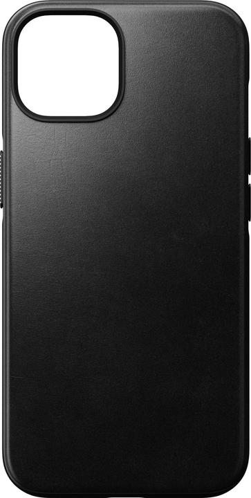 Nomad Back Cover Modern Leather Horween iPhone 14 Plus Schwarz (Apple iPhone 14 Plus)