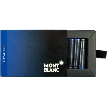Thumbnail - Montblanc, Ersatzpatrone, Tintenpatronen (Füllertinte, Königsblau)