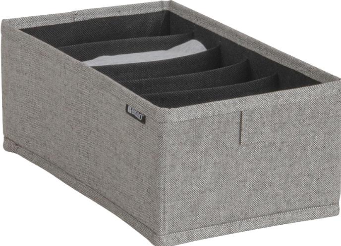Produktbild Bigso SOFT ll Organizer Grau - 6 Fächer schmal (16.50 cm)