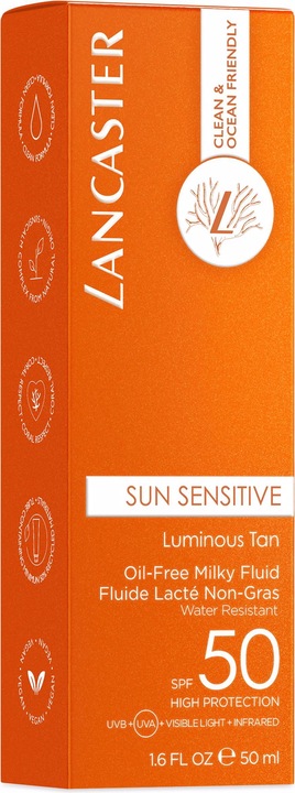Produktbild Lancaster Clean Sun Sensitive Milky Fluid (Sonnenmilch, SPF 50, 50 ml, 150 g)