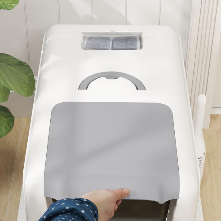 Image du produit PawHut Katzentoilette (Bac à litière fermé)