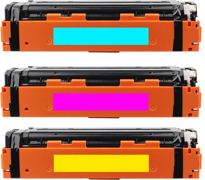 Actual product image Hermex Compatible toner for Samsung CLP-415N (M, Y, C)