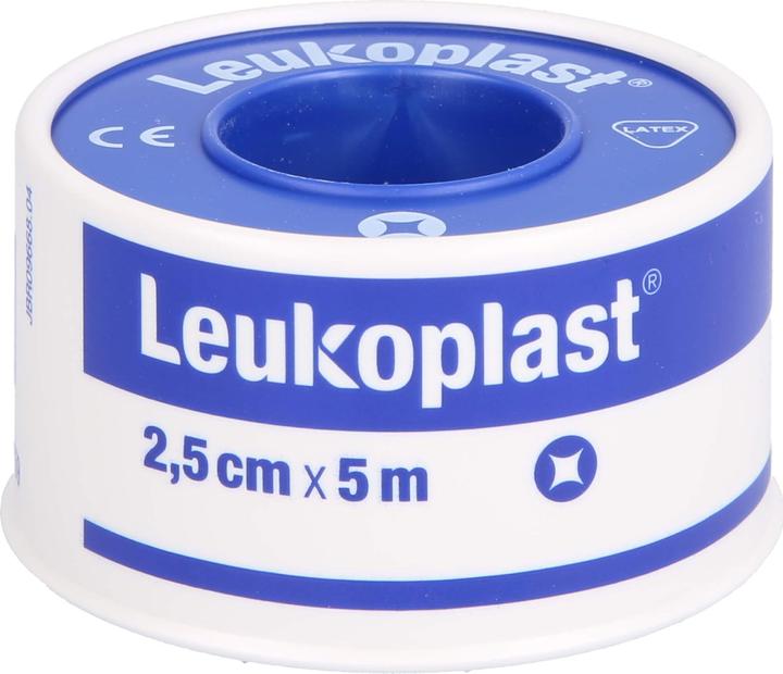 BSN Leukoplast wasserfest 2,50 cm x 5 m zur Fixierung von Verbänden, 1 St. Pflaster (1 x)