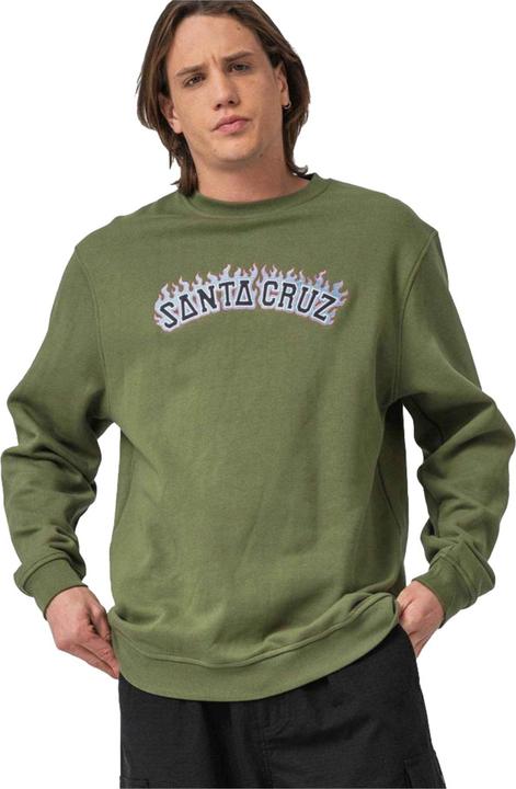 Image du produit Santa Cruz Burnt Collegiate Crew (M)