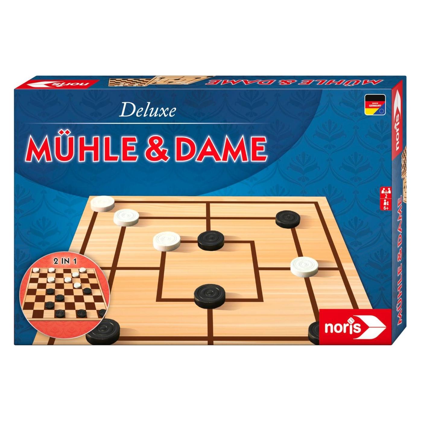 Noris Deluxe Mill Queen (Duits, Engels, Frans, Italiaans, 2 Spelers)