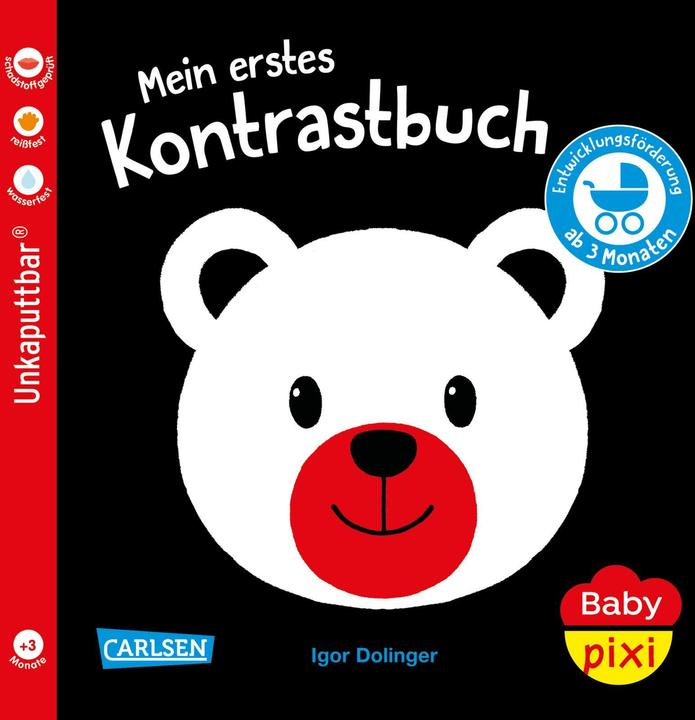 Actual product image Baby Pixi 156: My first contrast book (German)
