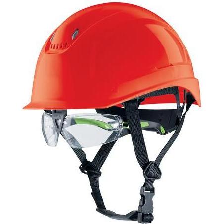 Uvex Safety, Kopfschutz, Schutzhelm uvex pheos S-KR IES 9772337 rot mit LÃ¼ftungen