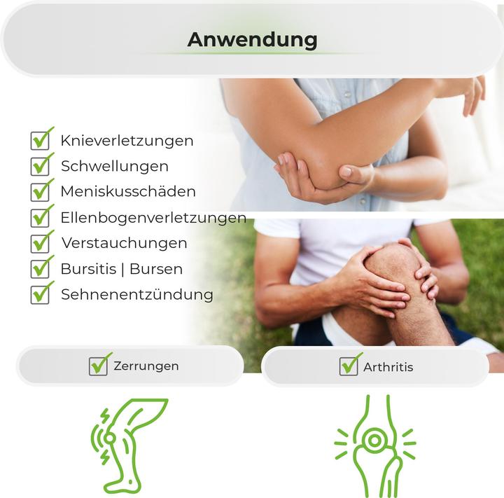 Produktbild Quick Aid Knie oder Ellenbogen Kompresse - Grösse S (1x)