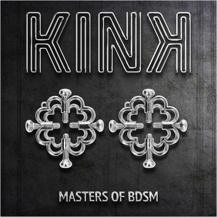 Actual product image Pipedream Kink - Metallic Flower Nipple Clips