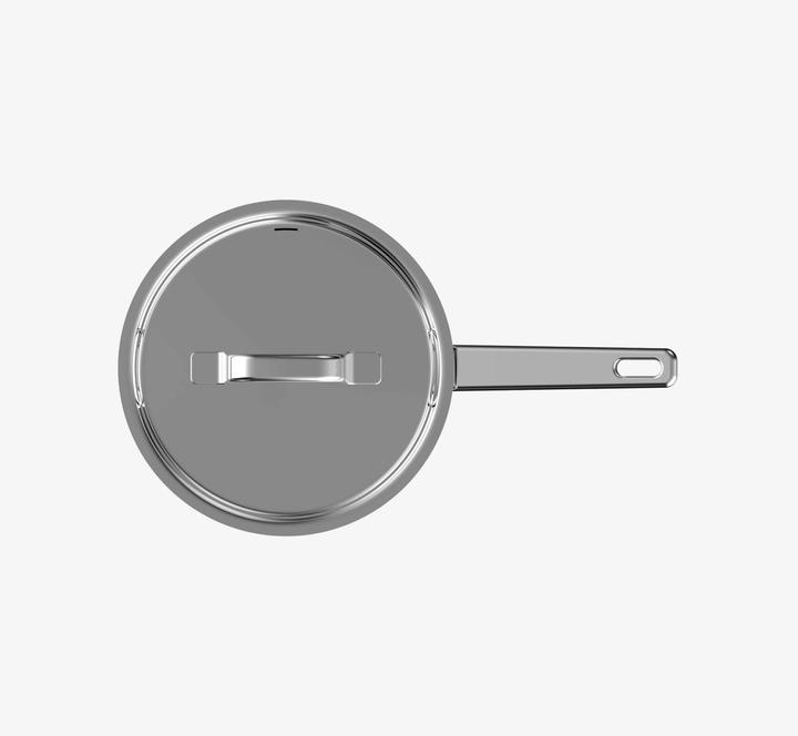 Produktbild WMF Compact Cuisine Stielkasserolle mit Deckel, 20 cm (Stielkasserolle, Edelstahl, 20 x 14 cm)