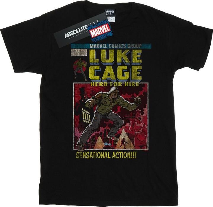 Image du produit - T-shirt LUKE CAGE DISTRESSED YOURSELF - Homme (M)