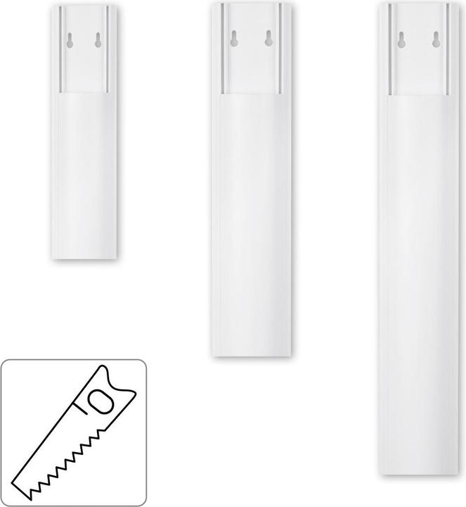 Actual product image Hama PVC cable duct, half round (Duct, 100 cm)