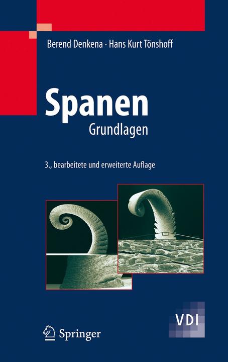 Produktbild Spanen (Deutsch, Berend Denkena, Hans Kurt Toenshoff, 2011)