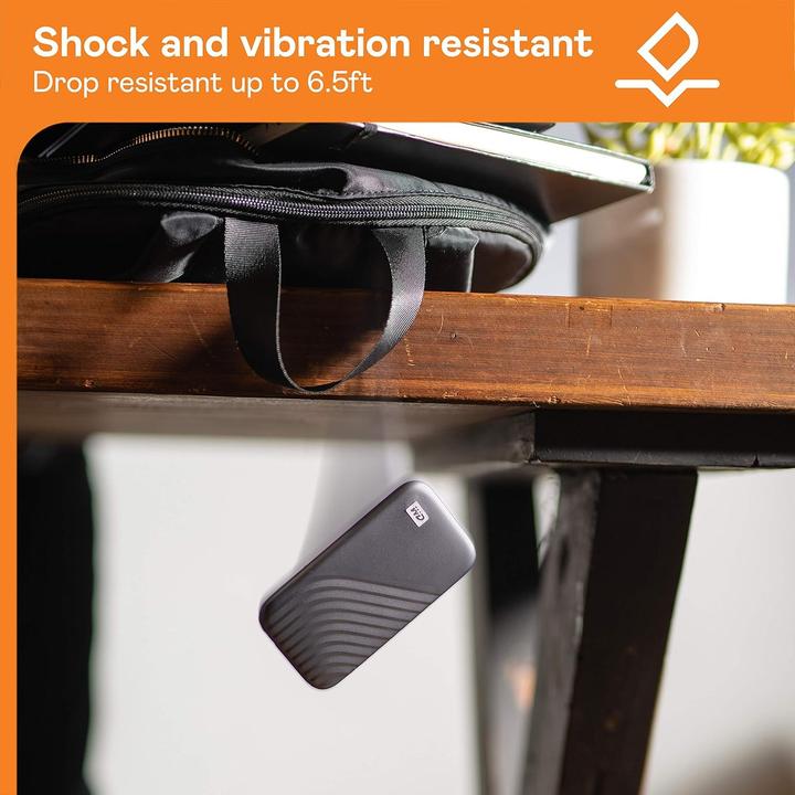 Actual product image WD My Passport SSD powered by SANDISK (1 TB)