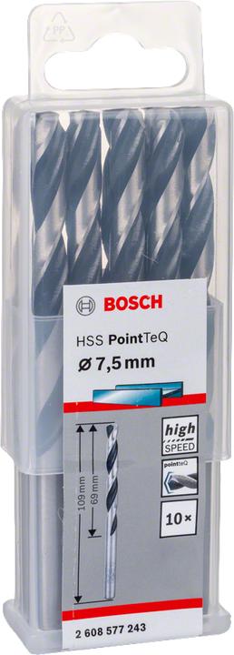 Productafbeelding Bosch Professional Zubehör HSS-draaiboor PuntTeQ (7,5 mm)