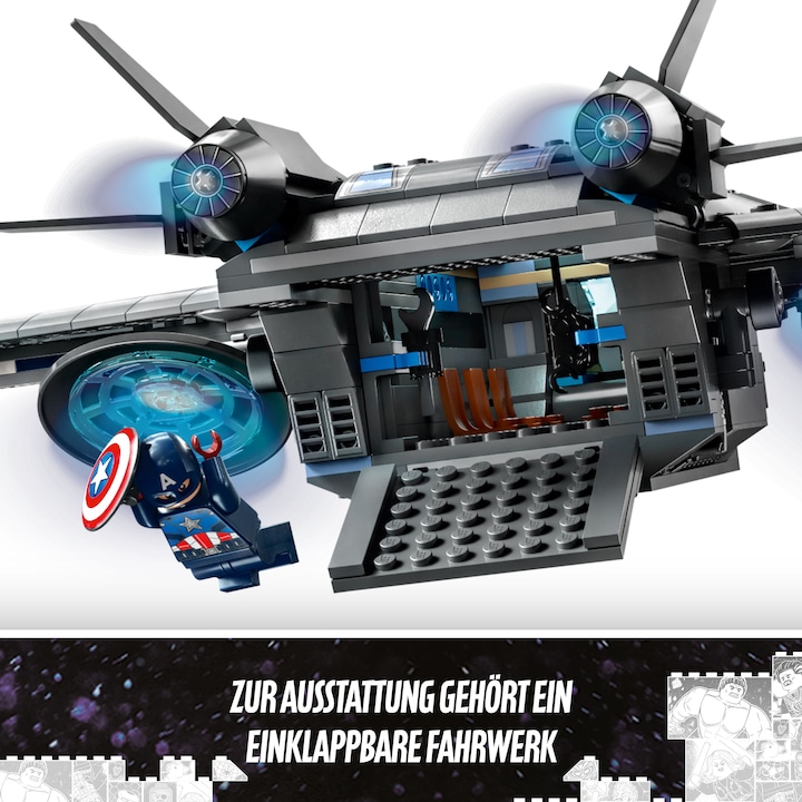 Image du produit LEGO Le quinjet des Avengers (76248, LEGO Marvel)