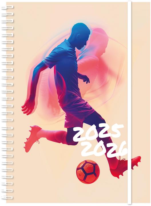 Actual product image Simplex Schüleragenda Emotions 25/26 500215.26 1W/2S 17M Champion 14.8x21cm (A5, German)