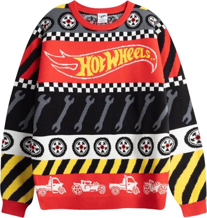 Hot Wheels Pullover weihnachtliches Design