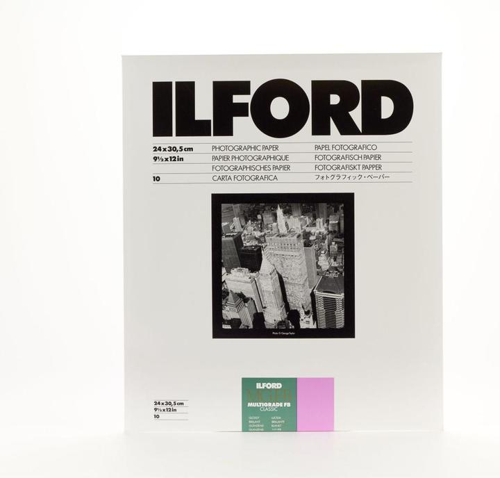Actual product image Ilford MG FB Warmtone 1K 24x30.5cm/10 sheets #1169007 (24 x 30.5 cm, 10 pcs.)