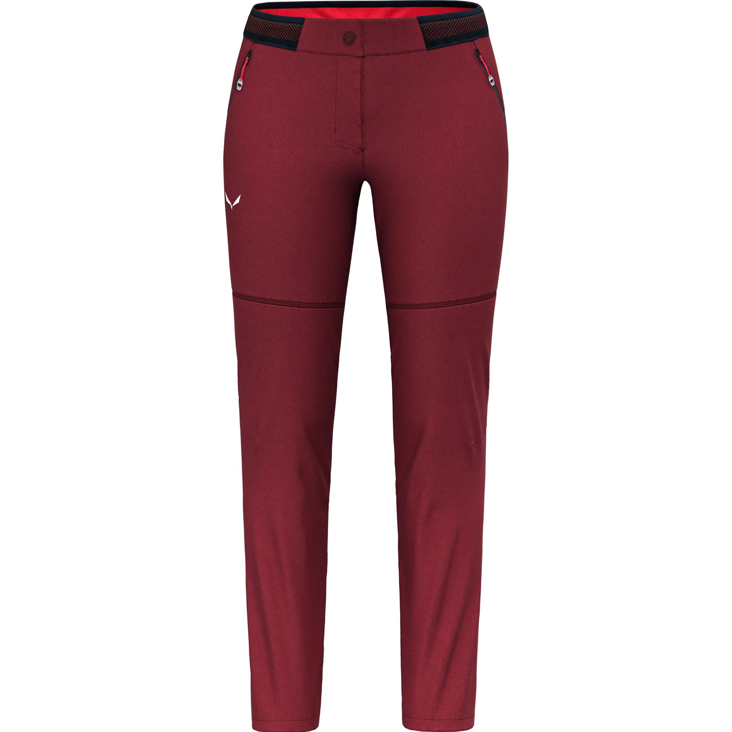 Salewa, Damen, Outdoorhose, Pedroc 2 Dst 2/1 Pant (36, S), Rot, 36, S