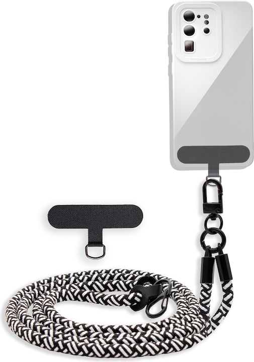 Actual product image Cadorabo Chain case for HTC ONE SU necklace cover adjustable