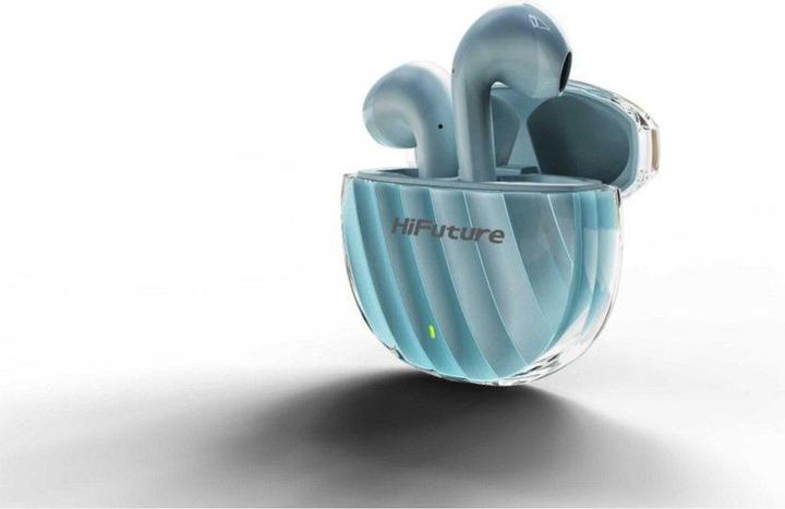 Actual product image HiFuture Flybuds 3 Wireless 5.3 Bluetooth In Earbuds Blue (No noise cancelling, 6 h, Wireless)