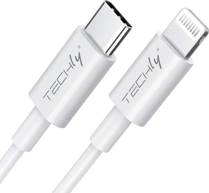 Actual product image Techly USB2.0 connection cable type A (1 m, USB 2.0)