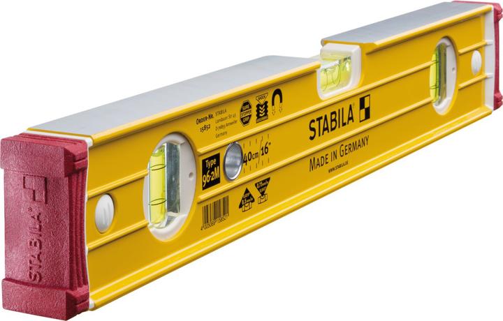 Image du produit Stabila Niveau à bulle Type 96-2 M (40 cm)