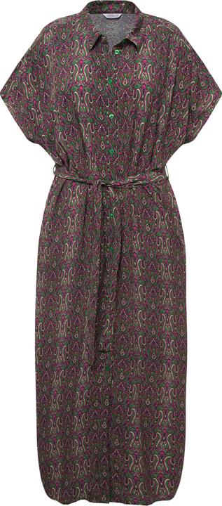 Immagine prodotto Studio Untold Maxi abito dal taglio oversize con stampa Paisley, collo da camicia e abbottonatura (50, 52)